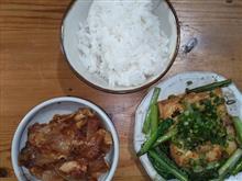 昨夜は豪華五品、今夜のどケチ晩ご飯は●品？？