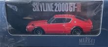 レアな1/43(MARK43)のケンメリ2000GT-R(ノーマル赤)です♪ レアな1/43(MARK43)のケンメリ2000GT-R(ノーマル赤)です♪