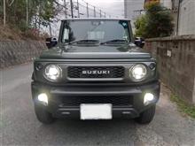 ジムニーシエラに付けたＬＥＤフォグバルブ、寿命のようだ。