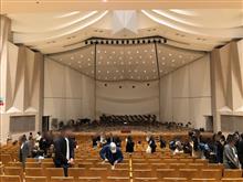 王子の定期演奏会を聞きに行ったよ