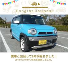 愛車と出会って9年！