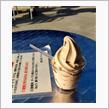 新蕎麦と冬限定のけんちん蕎麦とサザコーヒーソフト🍦