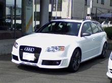 あこがれだった車　アウディRS4 B7