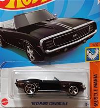 ホットウィール ベーシック シボレー カマロ SS コンバーチブル (&#39;69年式)