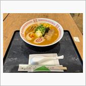 朝から味噌ラーメン食べました