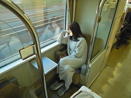 旅の最終日は稀少HOT7000系予備車で鳥取へ (;'∀')【妻からの