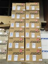 ＧＲヤリス ２号車用ホイールが大量入荷！