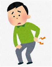 草むしり→腰痛