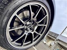 スポーツカーには文句なしにキマる高品質1ピース鍛造スポーツホイール“TWS Motorsport T66-F”を、オプションのグロスハイパーガンメタをチョイスして装着しました!!