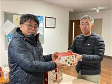 福岡県内3施設にクリスマスケーキ40個お届けしました。