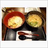 今泉でカツ丼ランチ　39うどん