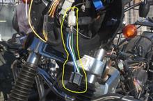 ライトのH4化とACC点灯に配線変更＆メーター電球のLED化