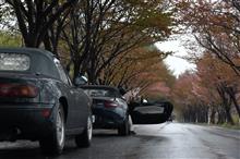 岩木山ネックレスロードとロードスター