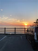 良い夕日です