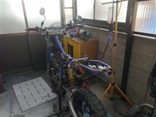 エンジンが掛かりました