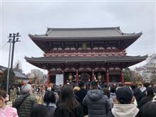 初詣（浅草寺）