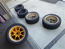 H1cup開幕戦タイヤを送る方