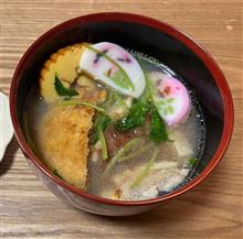 能登半島地震前のお雑煮と天丼でした・・・。
