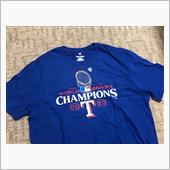 レンジャーズの優勝Tシャツを ...