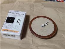 掛け時計のムーブメント交換