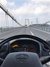 関門橋にまたｷﾀ━━━━(ﾟ∀ﾟ)━━━━!!