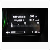 久々に30km/Lを超えた