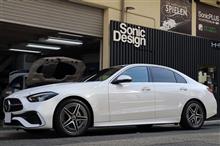 Cクラスセダン（W206）にアコースティックコントロールパッケージを取付しました