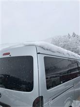 車中泊　かぐらスキー場みつまたステーション　(今期1回目)