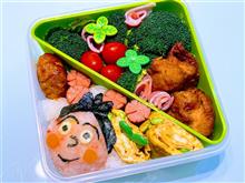 サザエさんキャラ弁を作りました。