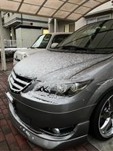 この冬、1番の寒波到来。((+_+))