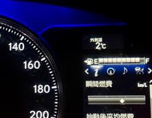 外気温2℃🥶