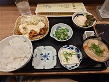 今泉でチキン南蛮ランチ　天神わっぱ定食堂
