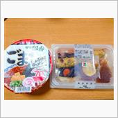 セブンの海苔弁当とサッポロ一 ...