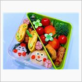 本日の娘のお弁当は、節分にち ...