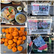 ランチ後は日本ライン花屋さんで夢見ていた。