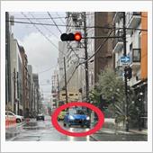 逆走車を目撃した！