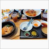 キノコ入り石焼ビビンバランチ ...