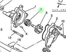 Yamaha Gorilla250 オイル漏れその三