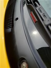 カウルグリルは白くなりますね