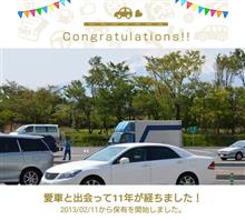 愛車と出会って11年！