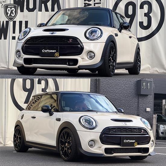 MINI F56,F57 Cooper-S専用 GP Style フロントスプリッター早速
