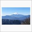 富士山を観に三頭山に登ってみた