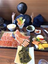 孫２号と焼き肉ランチ♪
