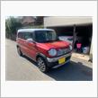 また娘の車洗った