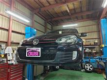 ゴルフＧＴｉ ブレーキローター研磨！