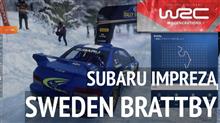 インプレッサで走る雪のスウェーデン BRATTBY 　【WRC generations】攻略 