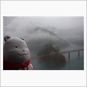 せっかくの景色だけど雨
