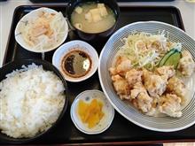 大分『美味なかよし』さん」の『鳥天』定食〜♪