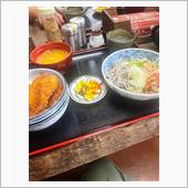 越前おろし蕎麦とソースカツ丼 ...