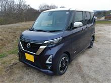 代車の日産ルークスハイウェイスター